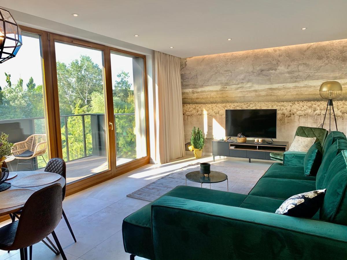 Baltic Riviera Apartments - Garden Sanctuary Retreat Gdańsk Exterior foto