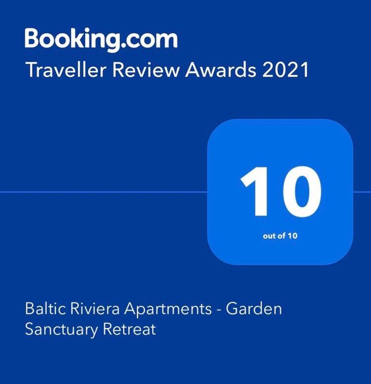 Baltic Riviera Apartments - Garden Sanctuary Retreat Gdańsk Exterior foto